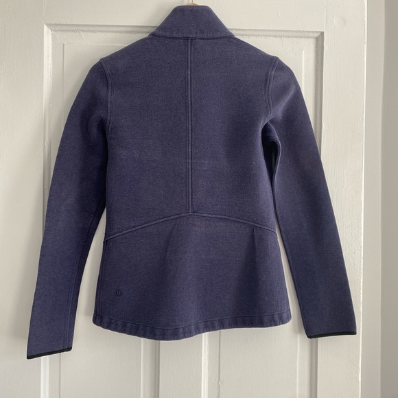 Lululemon Women’s Zip Up Scuba Purple Jacket 4 - Picture 3 of 3